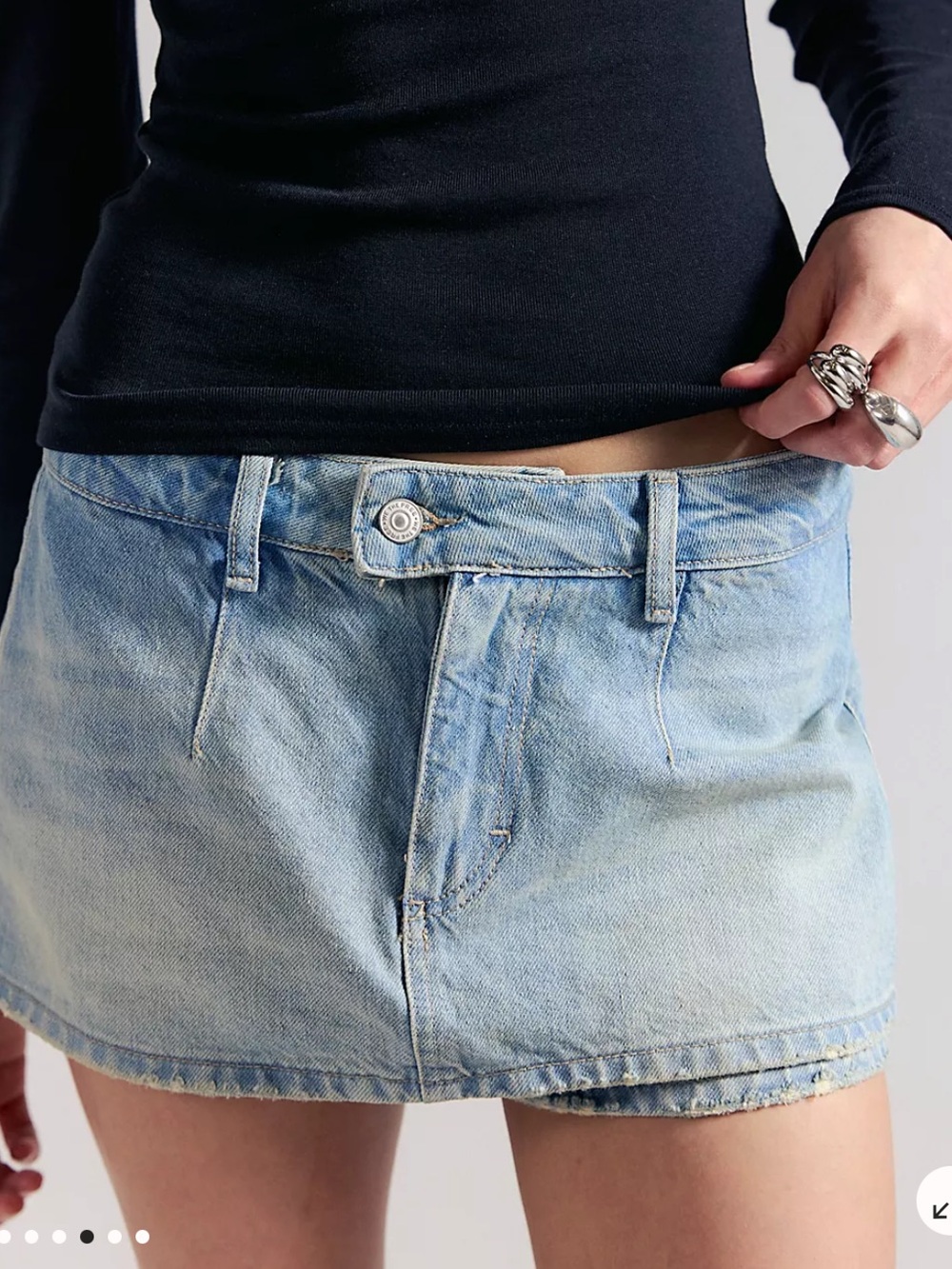 Free People We The Free Gallivanting Peekaboo Skort